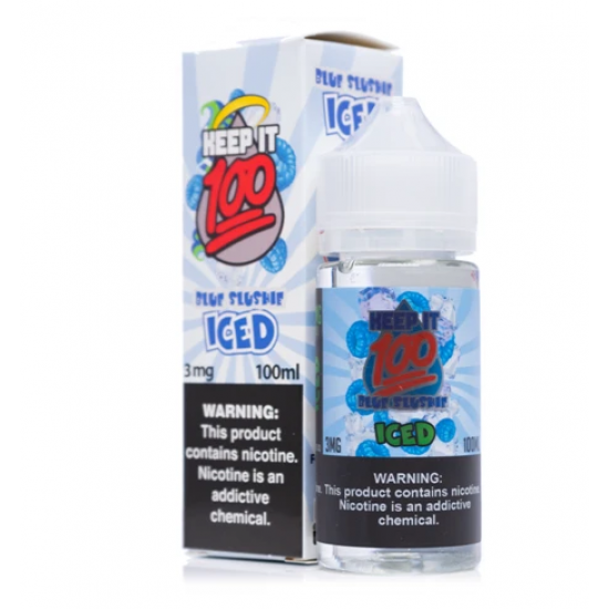 Keep It 100 E liquid - Blue Slushie Iced 100ml