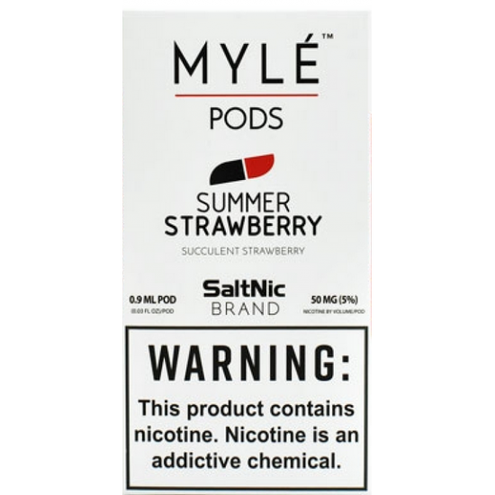 Myle Summer Strawberry Pods vape